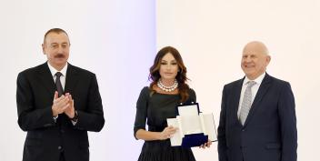 Ilham Aliyev attended solemn ceremony on 25th jubilee of Azerbaijan National Olympic Committee