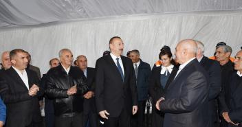 Ilham Aliyev inaugurated Shamakhi-Chol Goylar-Padar highway