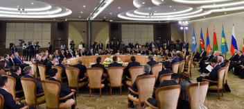 Ilham Aliyev attended expanded session of CIS Heads of State Council in Sochi