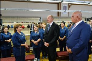 Speech by Ilham Aliyev at the opening of Shamkir branch of “Azerkhalcha” OJSC