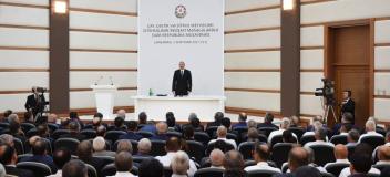 Opening speech by Ilham Aliyev at the republican conference on development of tea, rice and citrus fruits production in Lankaran