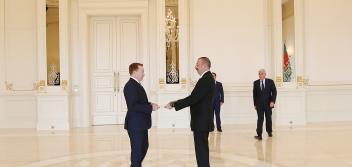 Ilham Aliyev received credentials of incoming Australian ambassador