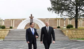 Ilham Aliyev inaugurated culture and recreation park named after Aziz Aliyev in Ganja