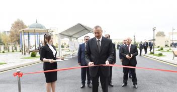 Ilham Aliyev inaugurated newly-built dormitory of Azerbaijan State Agrarian University