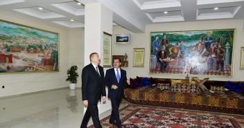 Ilham Aliyev attended inauguration of Mirza Shafi Vazeh Museum in Ganja