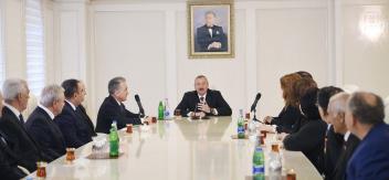 Speech by Ilham Aliyev at  the opening of the new building of Ganja State Philharmonic