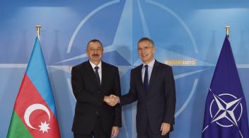 Ilham Aliyev met with NATO Secretary General Jens Stoltenberg in Brussels