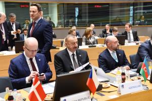 Ilham Aliyev attended EU Eastern Partnership Summit in Brussels