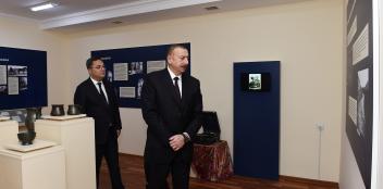 Ilham Aliyev opened Aghjabadi Museum of History and Local Lore after renovation