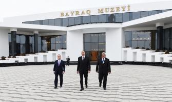 Ilham Aliyev inaugurated Flag Museum in Sabirabad