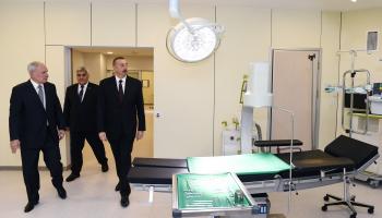 Ilham Aliyev attended inauguration of Sabirabad District Central Hospital