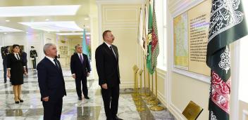 Ilham Aliyev inaugurated Flag Museum in Aghjabadi