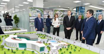 Ilham Aliyev attended opening of Guba “ASAN heyat” complex