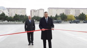 Ilham Aliyev inaugurated administrative building of YAP Sumgayit city branch