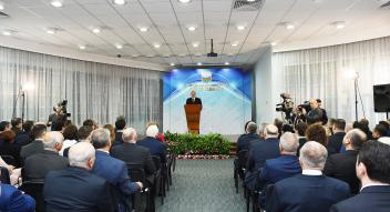 Ilham Aliyev attended ceremony dedicated to sport results of 2017