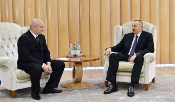 Ilham Aliyev received state advisor to Uzbek President