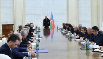 Opening speech by Ilham Aliyev at the meeting of Cabinet of Ministers dedicated to results of socioeconomic development of 2017 and objectives for future