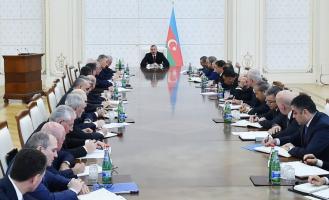 Closing speech by Ilham Aliyev at the meeting of Cabinet of Ministers dedicated to results of socioeconomic development of 2017 and objectives for future