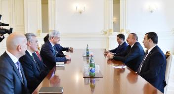 Ilham Aliyev received Turkish Grand National Assembly delegation