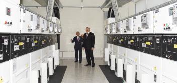 Ilham Aliyev inaugurated administrative building and substations of Baku Distribution Network