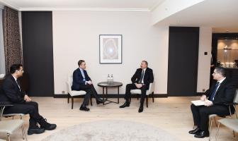 Ilham Aliyev met with member of Mastercard Management Committee