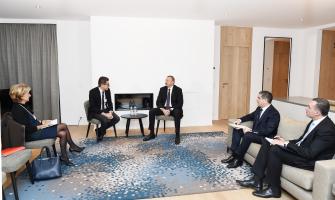 Ilham Aliyev met with chairman and CEO of Lazard Freres