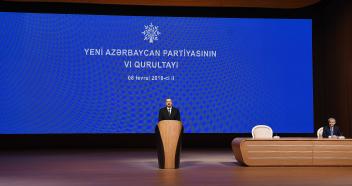 6th Congress of New Azerbaijan Party held in Baku