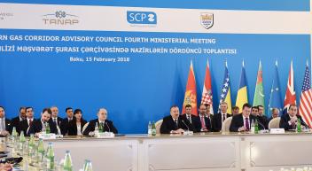 Fourth Ministerial Meeting of Southern Gas Corridor Advisory Council held in Baku