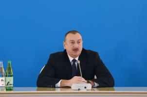 Speech by Ilham Aliyev at the fourth  Ministerial Meeting of Southern Gas Corridor Advisory Council kicked off in Baku