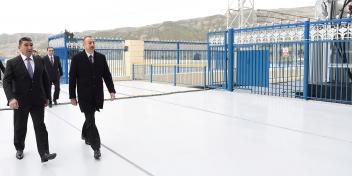 Ilham Aliyev launched newly-renovated Mingachevir Hydroelectric Power Station