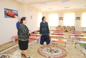 Первый вице-президент Мехрибан Алиева приняла участие в открытии здания яслей-детского сада номер 80