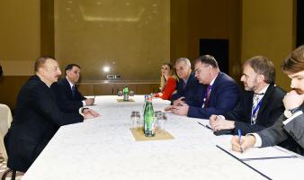 Ilham Aliyev met with Member of Bosnia and Herzegovina Presidency Mladen Ivanic