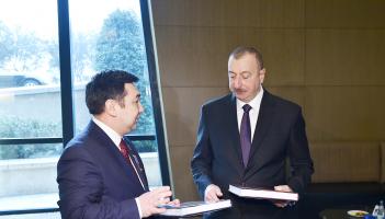 Ilham Aliyev presented “Dostlug” Order to president of International Turkic Academy Darkhan Kydyrali