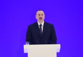 Speech by Ilham Aliyev at  the opening ceremony of the 6th Global Baku Forum