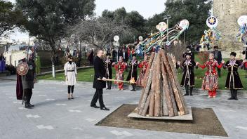 Ilham Aliyev joined nationwide Novruz festivities