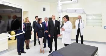 Ilham Aliyev attended the opening ceremony of Bona Dea International Hospital held in Baku