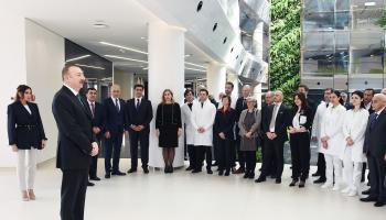 Speech by Ilham Aliyev at the Bona Dea International Hospital