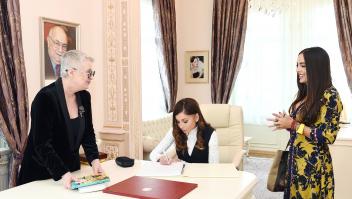 First Vice-President Mehriban Aliyeva attends opening of Magsud Ibrahimbayov Creative Center