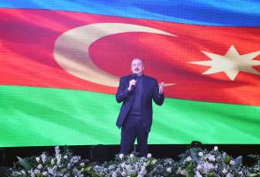 Concert dedicated to Ilham Aliyev`s landslide victory in presidential election was held in Baku