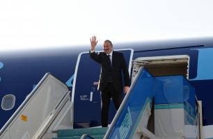 Ilham Aliyev ended his official visit to Turkey