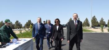 Ilham Aliyev attended tree-planting campaign on the occasion of national leader Heydar Aliyev`s birthday