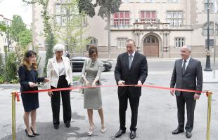 Ilham Aliyev inaugurated Dinamo Baku Hotel