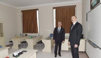 Ilham Aliyev inaugurated secondary school No 6 in Garakhanbayli administrative district, Nakhchivan