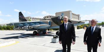 Ilham Aliyev viewed Combined Army Unit’s training and educational center and inaugurated newly built military hospital