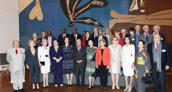 First Vice-President Mehriban Aliyeva attended the conference on 80th birthday of former UNESCO Director-General Koichiro Matsuura in Paris