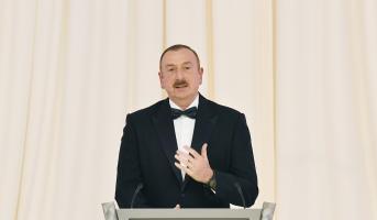 Speech by Ilham Aliyev at the solemn ceremony to mark 95th anniversary of national leader Heydar Aliyev