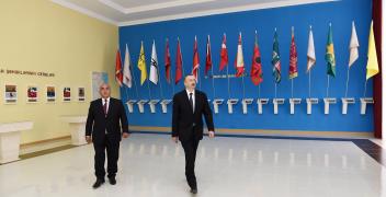 Ilham Aliyev attended opening of Flag Museum in Goranboy