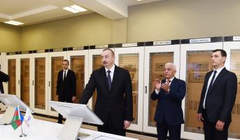 Ilham Aliyev inaugurated Dalimammadli substation in Goranboy