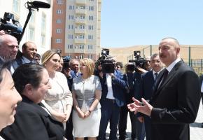 Speech by Ilham Aliyev at the opening of Gobu Park residential complex