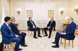 Ilham Aliyev met with Chairman and CEO of Total